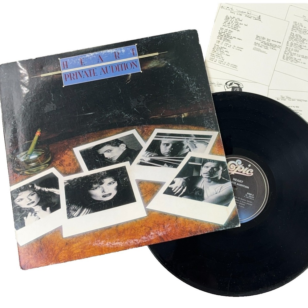 Heart‎ - Private Audition - 1982 Vinyl LP Epic Records FE 38049 VG+/VG+